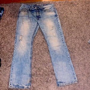 BUCKLE JEANS: Size 36L